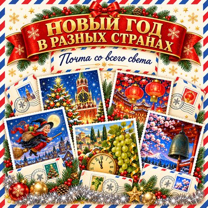 ПАПКА-ПЕРЕДВИЖКА НОВЫЙ ГОД В РАЗНЫХ СТРАНАХ — новый год, папка-передвижка, 4-5 лет — для детского сада — Играй и Развивайся