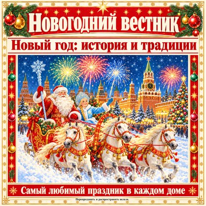 ПАПКА-ПЕРЕДВИЖКА НОВЫЙ ГОД — ИСТОРИЯ И ТРАДИЦИИ В РОССИИ — новый год, папка-передвижка, россия — для детского сада — Играй...