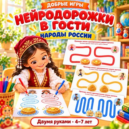 НЕЙРОДОРОЖКИ В ГОСТИ НАРОДЫ РОССИИ