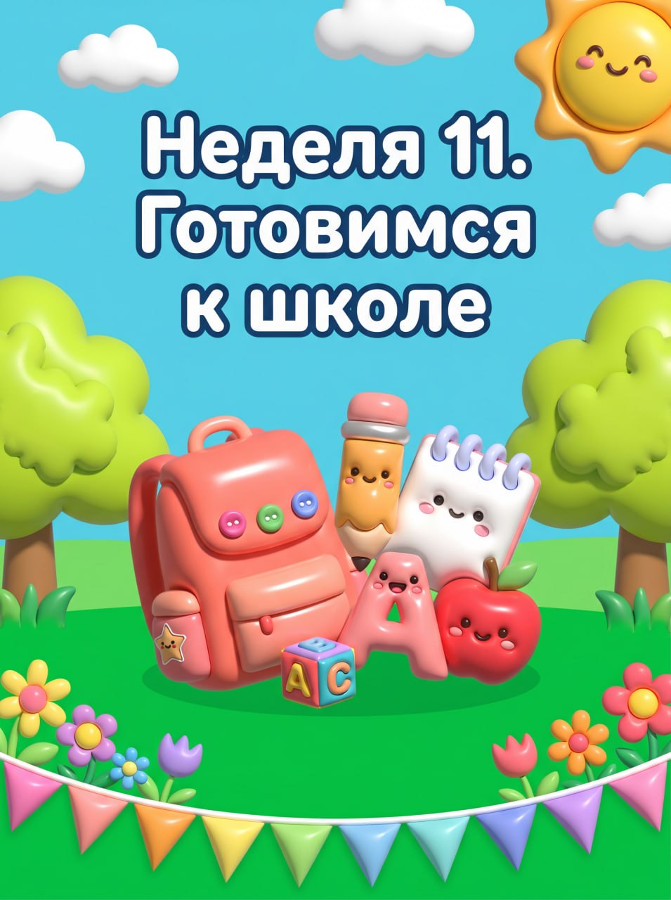 Неделя 11. Готовимся к школе