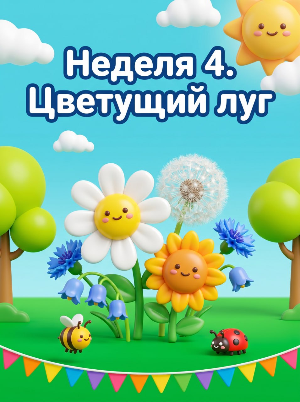 Неделя 4. Цветущий луг