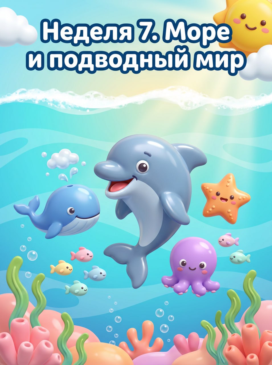 Неделя 7. Море и подводный мир