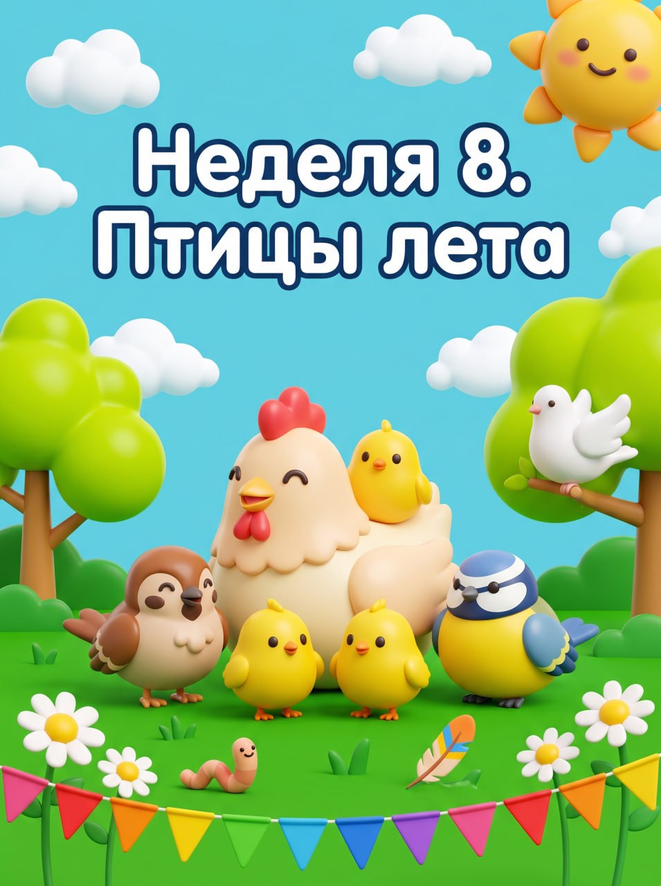 Неделя 8. Птицы лета