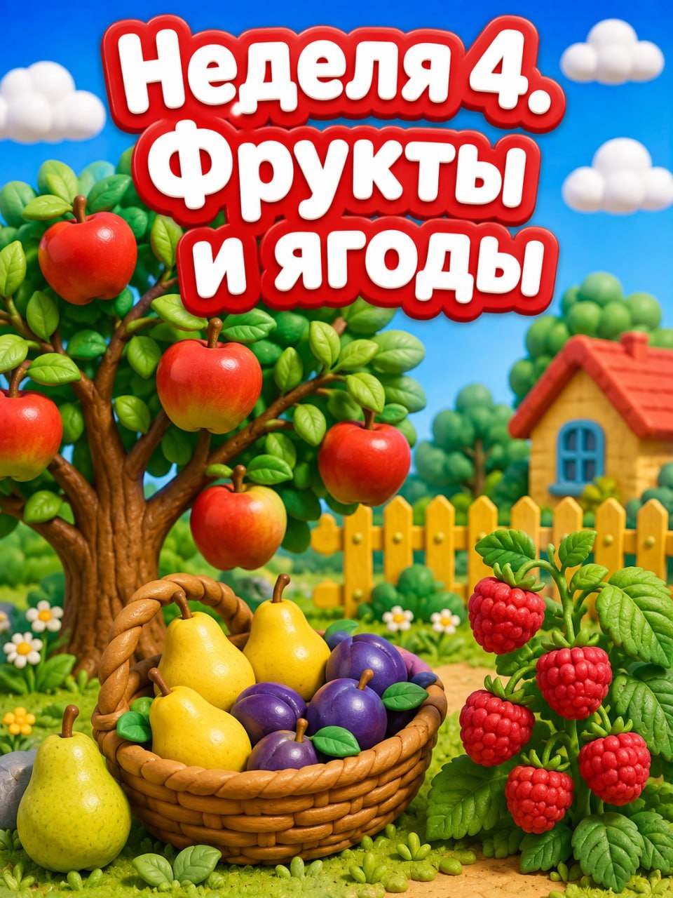 Неделя 4. Урожай: фрукты, сад и ягоды