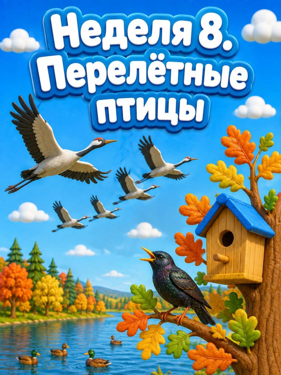 Неделя 8. Перелётные птицы