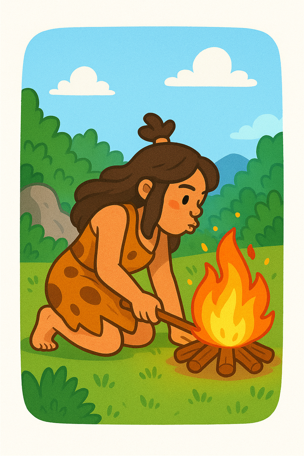 Разведение огня